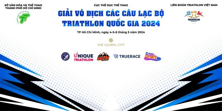 GIẢI VÔ ĐỊCH CÁC CÂU LẠC BỘ TRIATHLON QUỐC GIA 2024