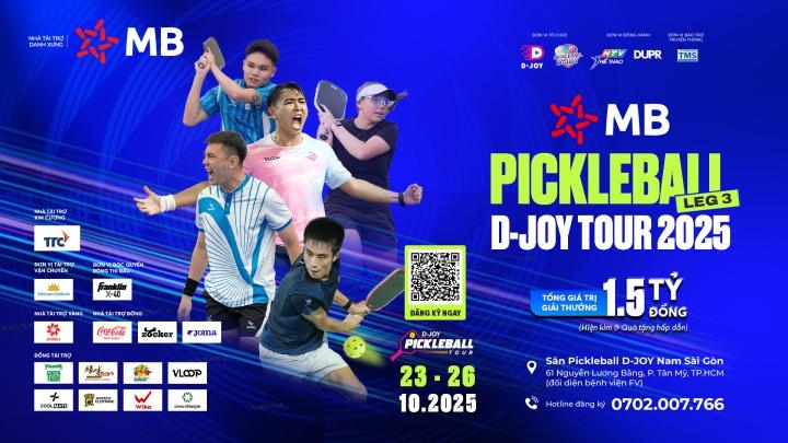 MB Pickleball D-joy tour 2025 Leg 3