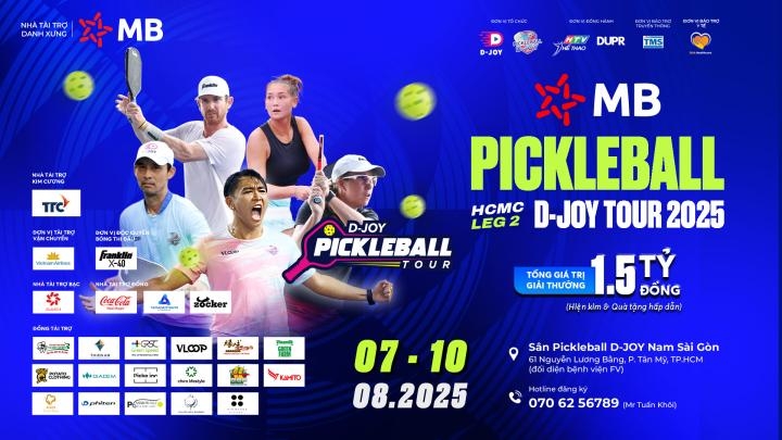 MB Pickleball D-Joy tour 2025 - leg 2